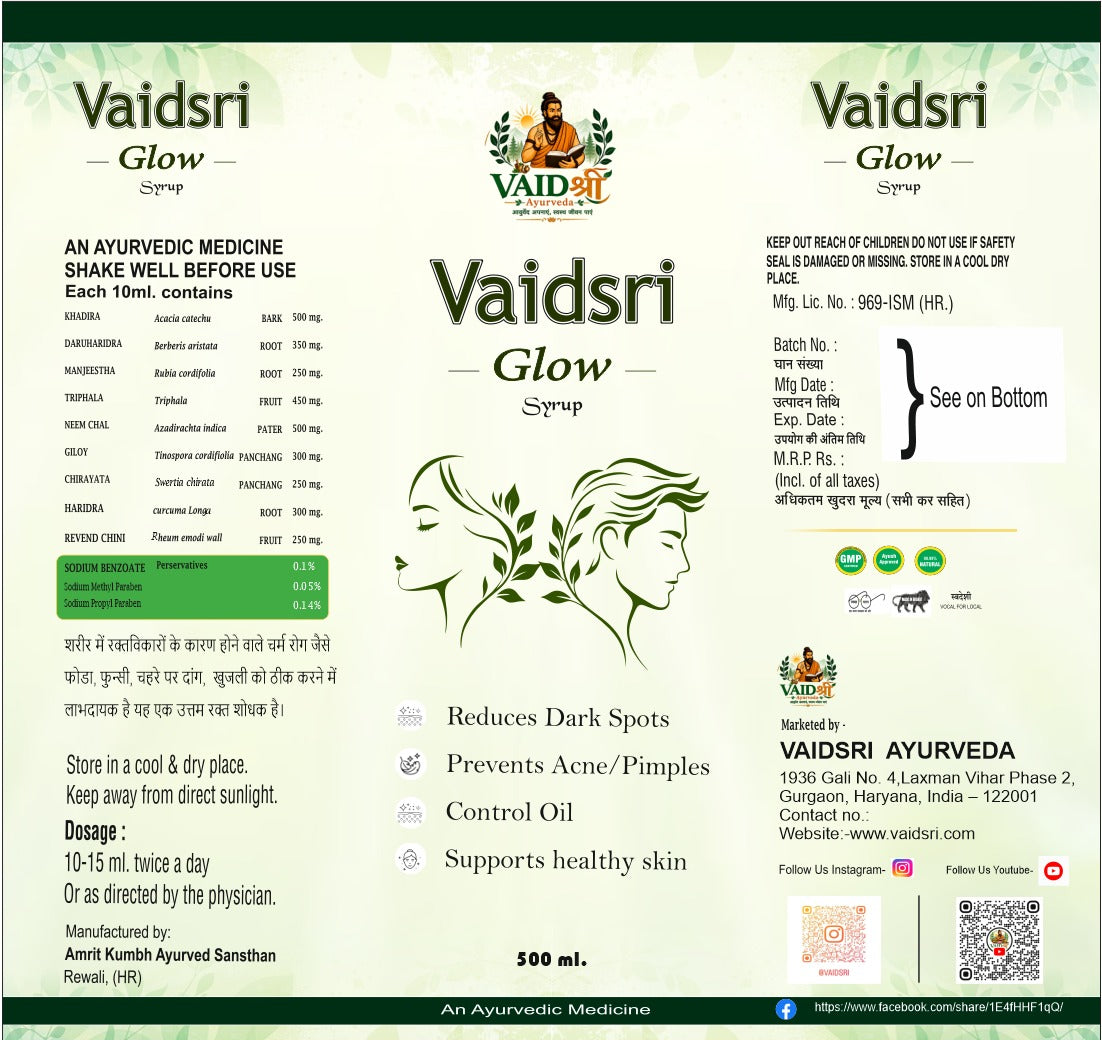 Vaidsri Glow Syrup