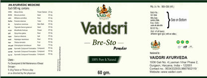 Vaidsri Bre-Sto Powder