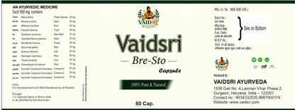 Vaidsri Bre-Sto Capsules