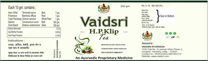 Vaidsri H.P Klip tea