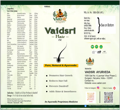 Vaidsri Hair Oil