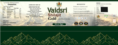 Vaidsri Shilajit Gold